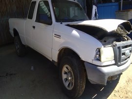 2009 FORD RANGER, WHITE, XL MODEL, 2.3L, AT, 2WD.   F26503